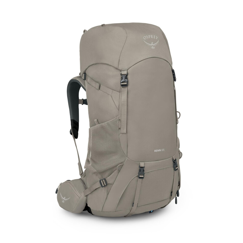 Osprey Europe Osprey Renn 65L Women's Backpacking Backpack, Pediment /Linen Tan Grey
