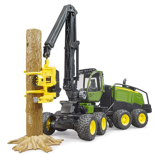 Bruder Abatteuse tronçonneuse John Deere 1270G - BRUDER - Pour enfant Garçon