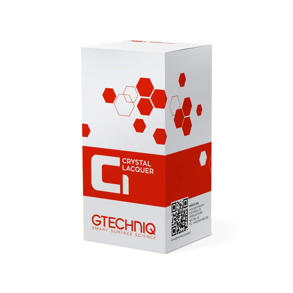 Gtechniq C1 Crystal Coating For Car, Ceramic Coating For Car's Paintwork, High Shine, Easy To Apply - 1.7 Fl Oz (50Ml), Sufficient For 1 Med To Large 5060147721133