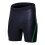 ZONE3 Neopren-Auftriebsshorts „The Next Step“ 3/2 mm (Schwarz/Grün X-Small) 1