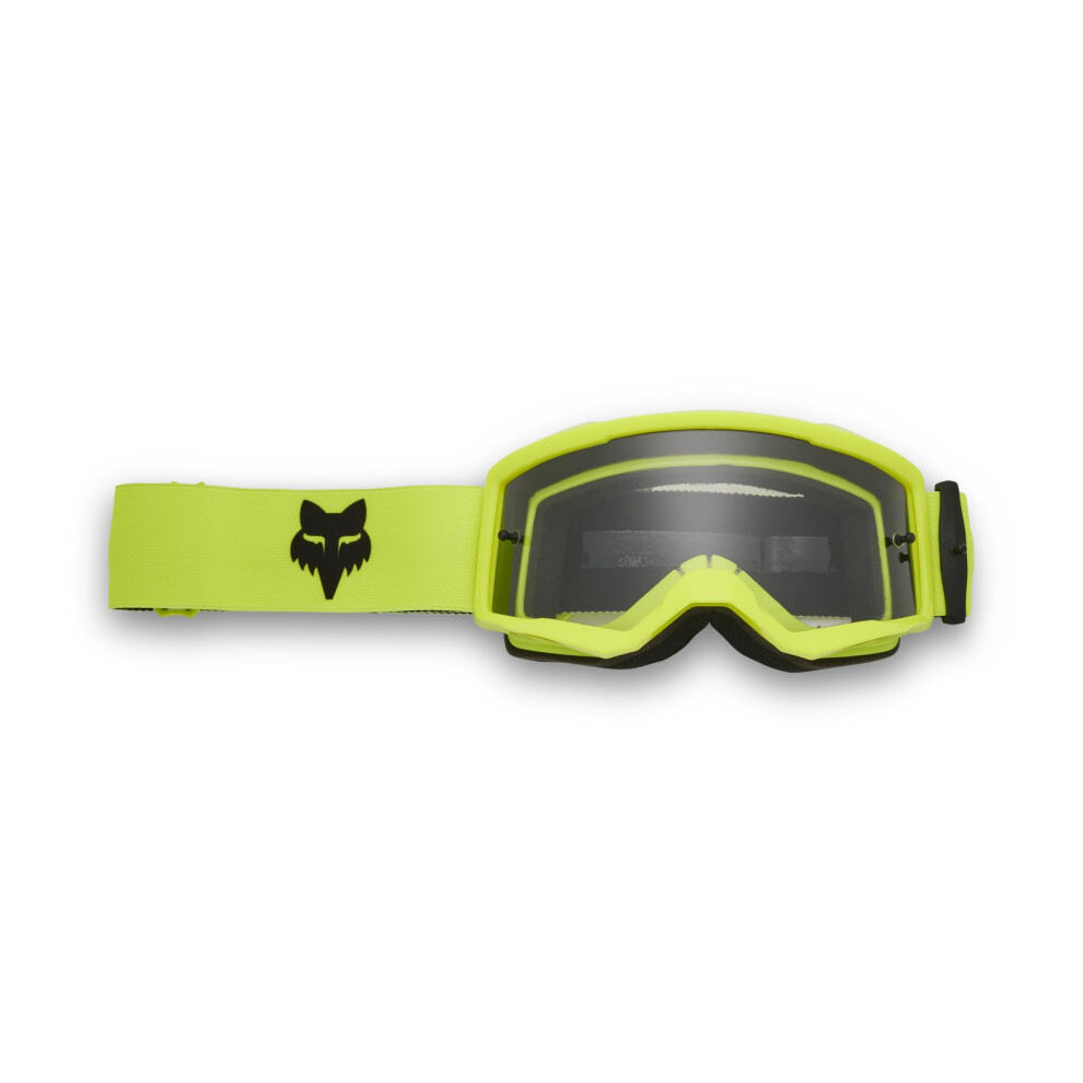 Fox Racing Youth Main Motocross Dirt Bike Goggle, Fluorescent One Size Yellow 191972948480