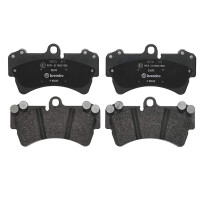Brembo P85065 Low-Met frmre skivbromsbelggssats AUDI/PORSCHE/VW OE# 95535193911