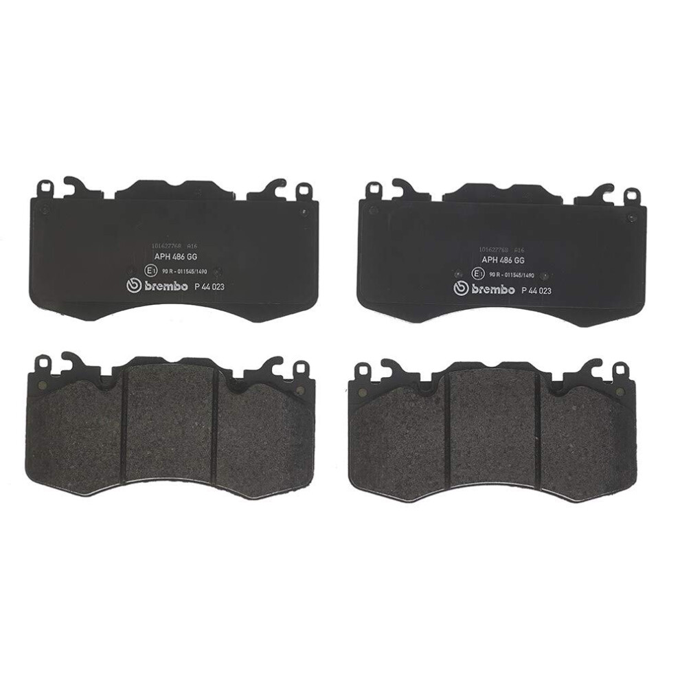 Brembo P44023 Low-Met Alloy Steel Front Disc Brake Pad Set Land Rover Oe# Lr064181 8020584110119