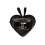 Dr Martens Dr. Martens Heart Shaped Leather Backpack - Black Kiev Patent Lamper Smooth One Size 1