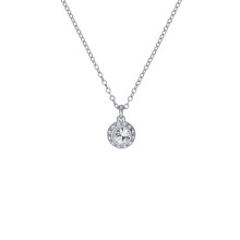 Ted Baker London Soltell Solitaire Sparkle Crystal ketting voor dames (zilver/kristal)