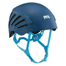Capacete durvel feminino PETZL BOREA com proteo superior e lateral aprimorada S/M azul marinho
