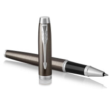 Bolígrafo - PARKER - IM - Expresso oscuro - Punta fina - Tinta negra - Estuche de regalo