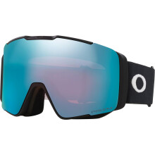 Oakley Line Miner Pro Goggle Matte Matte Strap negro con lente de iridio de nieve Prizm