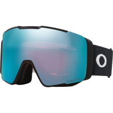 Oakley Line Miner Pro Goggle Matte Matte Strap negro con lente de iridio de nieve Prizm