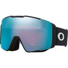 Oakley Line Miner Pro Snow Goggle Matte Correa negra con lente de Iridium de nieve Prizm