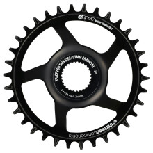 e*thirteen e*spec Steel Direct Mount Kettenblatt – 34T Bosch CX Gen4 CL 53/55 über Spacer Black