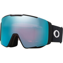 Oakley Line Miner Pro Snow Goggle Matte Correa negra con lente de Iridium de nieve Prizm