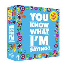 Tudod mit mondok? Szkitall jtk, Hygge Games Blue Box Mrete 5,7 x 5,7 x 1,8 hvelyk