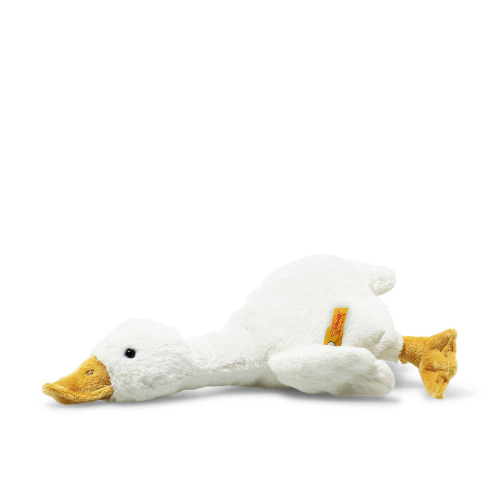 Steiff Gilda Goose Plush Toy - Premium Stuffed Animal For Kids, Machine Washable, Ages 0+ (White, 10"") - Plush Soft Toy - Image 3