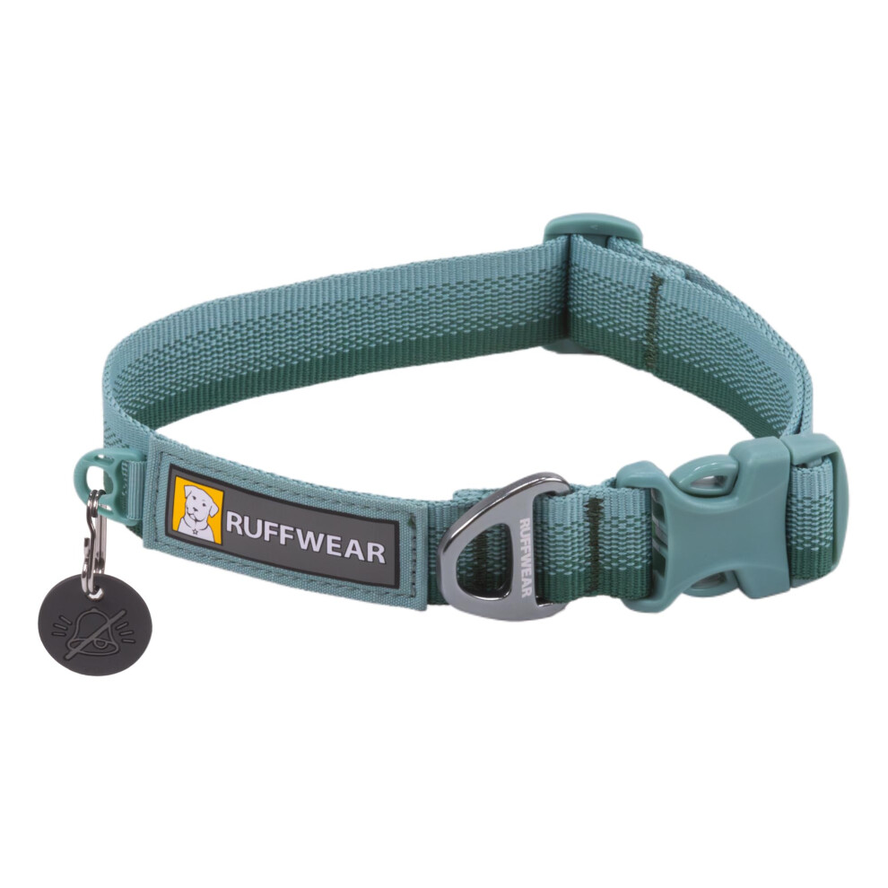 Ruffwear Front Range Hundehalsband, Langlebiges Und Bequemes Halsband F R Den T Glichen Gebrauch, River Rock Green, 14""-20""-image