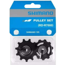 SHIMANO POLEA JGO.GUIA/Tension RD-R7000 SS-SGS Fietsen Unisex volwassenen (meerkleurig) En maat 3F398010 Zwart