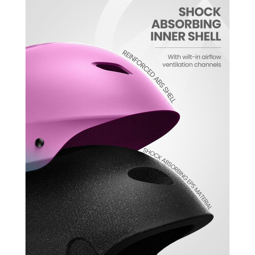 Casco da sci all'aperto set da sci Kelvin casco da sci con goggles da sci - casco da snowboard set per uomini donne e giovani 1