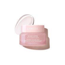 Laneige hinchable y firme ojo con la mscara para dormir del ojo: complejo de colgeno de peona depuff crculo oscuro enfriamiento