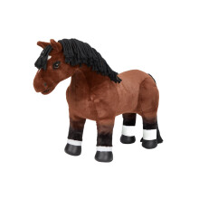 Lemieux Toy Pony Chancer - Racing fullblods med en smart kort man - supermjuk kappa för borstning och spel - en storlek