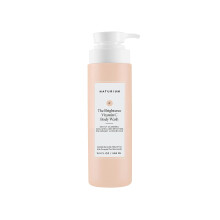 Naturium The Brightener Vitamin C Duschgel, sanfte Reinigung f r glatter aussehende Haut, entfernt Schmutz, l und andere Unreinheiten, 473 ml