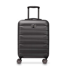 Delsey Paris Meteor Slim Cabin Suitcase 4 Double Wheels 55 cm, Unisex Adults, Purple-08 (Purple), 55 cm, Green-03 (Green), 55 cm, Suitcase