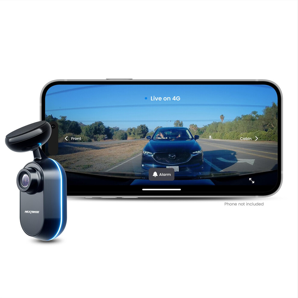 Nextbase IQ Rear Dash Cam - 1080p HD, Black - Image 3
