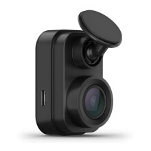 Garmin 010-02504-00 Dash Cam Mini 2, Tiny Size, 1080p and 140-degree FOV, Monitor Your Vehicle While Away w/ New Connected Features, Voice Control, Bl