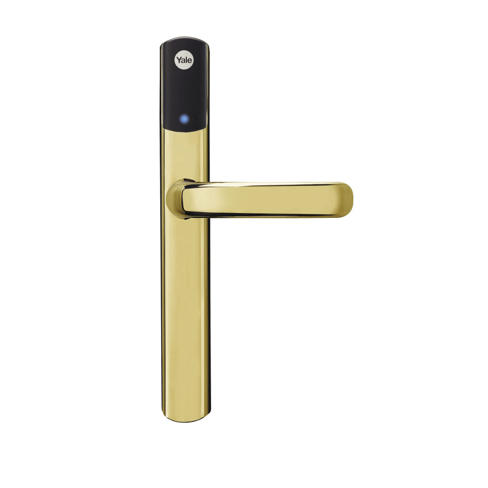 Yale Conexis L2 Smart Door Lock - Black - Remote Access from Anywhere, Anytime, No Key Needed, Compatible with Alexa, Google Assistant and Philips Hue