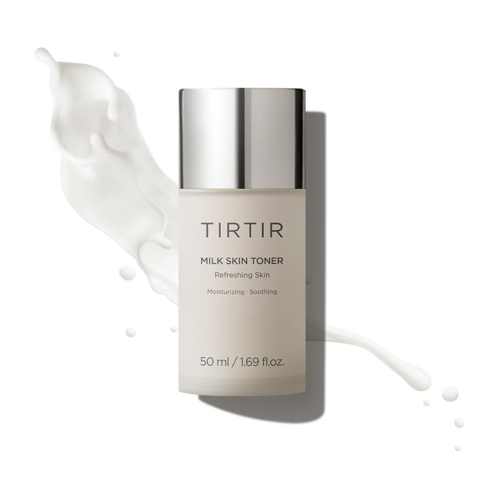 Tirtir Milk Skin Toner | Deep Moisturizing Instant Glow 2% Niacinamide Rice Bran Extract Ceramide Panthenol Cruelty-Free Fungal Acne Frien