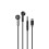 Havit E336C wired headphones black 1