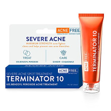 AcneFree Terminator 10 Acne Spot Treatment with Benzoyl Peroxide 10% M