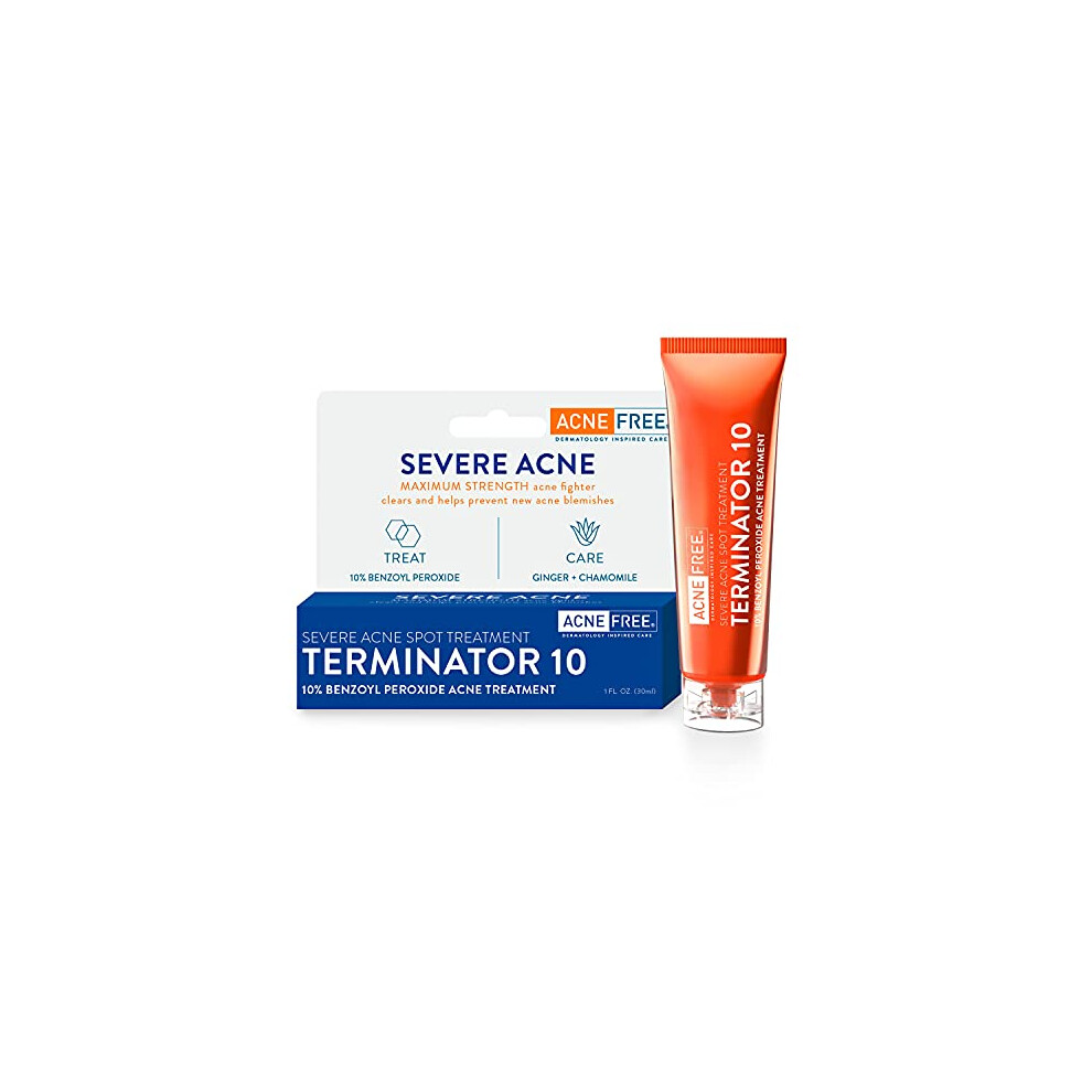 AcneFree Terminator 10 Acne Spot Treatment with Benzoyl Peroxide 10% M