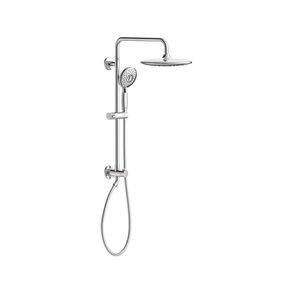 American Standard 1029070000 Spectra Versa Retrofit Shower System with Rain Showerhead  18 GPM  Polished Chrome-image-OPC-PFRS5G6-NEW