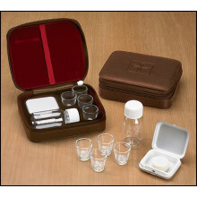 Conjunto de comunh  o port  til de 4 x  caras