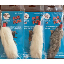 Da Bird Fur Fun Genopfyldning/Vedhæftning - 3-pak til frisk, uimodståelig katteunderholdning