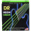 Corde per basso DR Strings HI-DEF NEON (NGB5-45) nere 1