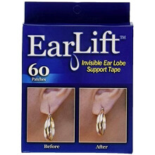 Earlift Parches de Soporte para Lóbulo de Oreja Invisibles Autoadhesivos