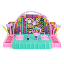 Moda Fidgets Fashion Show Playset, 2 em 1 pista e quadro de negocia    o