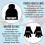 Fortnite FORTNITE Cappello invernale e guanti da neve per ragazzi, set da 2 pezzi 2