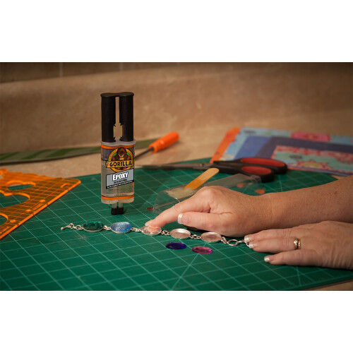 Gorilla Gorilla 2 Part Epoxy  5 Minute Set  .85 Ounce Syringe  Clear  (Pack of 2) 1
