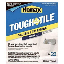 Homax 720773 Tub & Sink Brush-On One-Part Epoxy  26-Ounce White