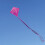 Na brisa 3295 - uva 30 polegadas Diamond Kite - Solid Purple Fun Faly Flying Kite 2