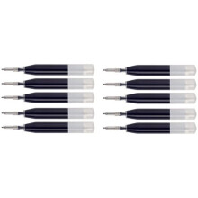 10 Intrepid Black Gel Ink Refills [Gro  packung] f  r Cross und Sheaffer Ion Pen. Schwarze Geltinte (Schwarz)