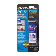 PC-Products PC-11 Epoxidklebstoffpaste, zweiteilig, Marinequalit  t, 2 oz in zwei Gl  sern, Off White 20111