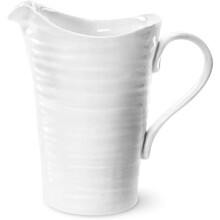 Portmeirion Sophie Conran White Large Pitcher with Handle | 58 Oz Serv