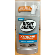 Right guard Xtreme Defense 5  Arctic Refresh Antiperspirant Solid  26 Ounces each  Twin Pack
