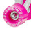 Roller Derby Firestar Mädchen Quad Rollschuhe, Weiß/Pink, Größe 03 3
