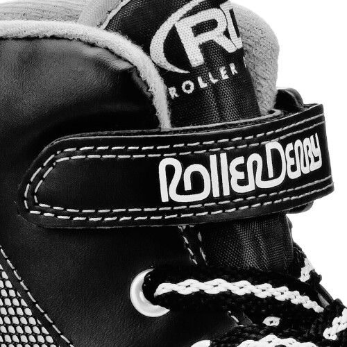 Roller Derby Firestar 1378-02 Kinder Quad Rollschuhe, Größe 2, Schwarz/Grau 1