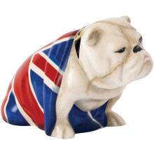 Figurine en Porcelaine Royal Doulton James Bond 007 Jack Le Bulldog - Édition No Time to Die