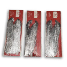 Holiday Time Tinsel Icicles 1000 Strands 3 Pack 18""""